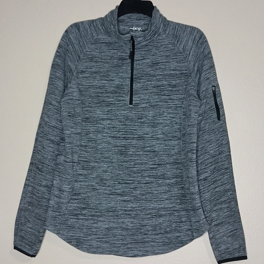 bcg 1/4 Zip Lightweight Fleece Pullover